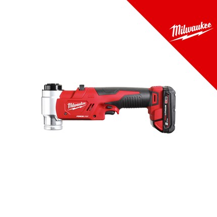 Milwaukee 18V aku hidraulični alat za probijanje rupa, u c koferu sa 1x2Ah baterijom i punjačem (M18HKP-201CA - 4933451204) – punjači