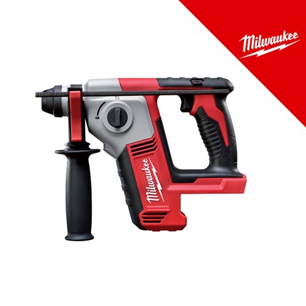 Milwaukee 18V aku bušeči čekić SDS+ 1,2 j, u x koferu bez punjača i baterija (M18BH-0X - 4933459542) – svrdla sa SDS prihvatom