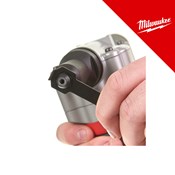 MILWAUKEE 12V AKU ZAKOVIČAR do 4.8mm, u X koferu sa 1x2Ah baterijom i punjačem (M12BPRT-201X - 4933464405)