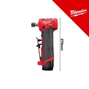 MILWAUKEE 12V AKU KUTNA BRUSILICA, u kutiji bez baterija i punjača (M12FDGA-0 - 4933471438)