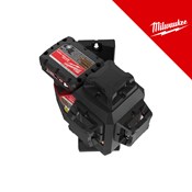 MILWAUKEE 12V AKU LASERSKI NIVELIR 3 zrake 360 stupnjeva, zečena zraka, u C koferu sa 1x4Ah baterijom i punjačem (M123PL-401C - 4933478102)