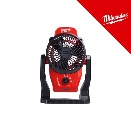 Milwaukee 12V aku ventilator 150 mm, u kutiji bez baterija i punjača (M12AF-0 - 4933478228) – baterije / akumulatori