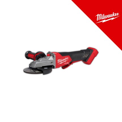 Milwaukee 18V aku kutna brusilica, rapid stop, u x koferu bez punjača i baterija (M18FSAGF125XPDB-0X - 4933478439) – baterije / akumulatori