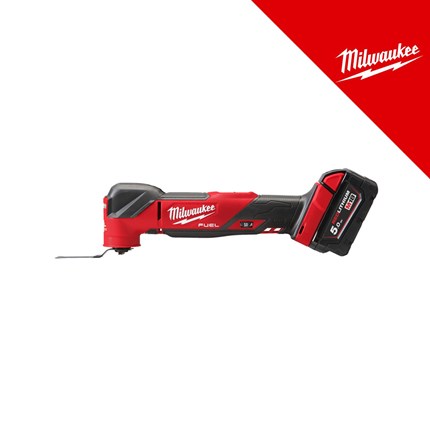 Milwaukee 18V aku višenamjenski alat, u x koferu sa 2x5Ah baterijama i sa punjačem (M18FMTMC-502X - 4933499454) (promocija mc) – baterije / akumulatori