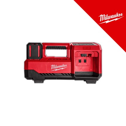 Milwaukee 18V aku kompresor 10.3 max bar, u kutiji bez baterija i punjača (M18BI-0 - 4933478706) – baterije / akumulatori