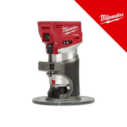 Milwaukee 18V aku glodalica trimer, u x koferu bez punjača i baterija (M18FTR8-0X - 4933479073) – baterije / akumulatori