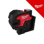 MILWAUKEE 12V AKU LASERSKI NIVELIR 4 točke zelena zraka, u C koferu sa 1x3Ah baterijom i punjačem (M12CLL4P-301C - 4933479203)