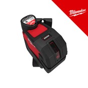 MILWAUKEE 12V AKU LASERSKI NIVELIR 4 točke zelena zraka, u C koferu sa 1x3Ah baterijom i punjačem (M12CLL4P-301C - 4933479203)