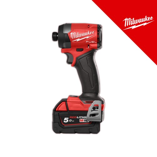 Milwaukee 18V aku udarni izvijač 1/4 prihvat, 226 nm, u x koferu sa 2x5Ah baterijama i sa punjačem (M18FID3-502X - 4933479865) – odvijači
