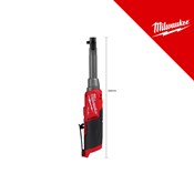 MILWAUKEE 12V Cordless Long High-Speed Ratchet, in box without batteries and charger (M12FHIR14LR-0 - 4933480790)
