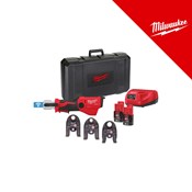 MILWAUKEE 12V AKU HIDR.ALAT ZA PREŠANJE, u Kitboxu sa 2x2Ah baterijom i punjačem (M12ONEHPT-202C TH-SET - 4933481036)
