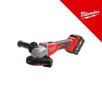 Milwaukee 18V aku kutna brusilica, u x koferu sa 2x4Ah baterijama i punjačem (M18BLSAG125X-402X - 4933492644) – baterije / akumulatori
