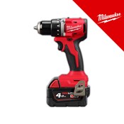 MILWAUKEE 18V AKU BUŠILICA, 61 Nm, u C koferu sa 2x4Ah baterijama i punjačem (M18BLDDRC-402C - 4933492834)