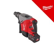 MILWAUKEE 18V AKU UDARNI BUŠEĆI ČEKIĆ 40MM SDS-MAX, u C koferu s 2 x M18 FB12 baterijama i punjačem (M18FHACO540-122C - 4933493138)