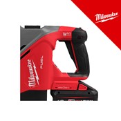 MILWAUKEE 18V AKU UDARNI BUŠEĆI ČEKIĆ 40MM SDS-MAX, u C koferu s 2 x M18 FB12 baterijama i punjačem (M18FHACO540-122C - 4933493138)