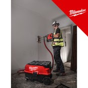 MILWAUKEE 18V AKU UDARNI BUŠEĆI ČEKIĆ 40MM SDS-MAX, u C koferu s 2 x M18 FB12 baterijama i punjačem (M18FHACO540-122C - 4933493138)