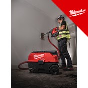 MILWAUKEE 18V AKU UDARNI BUŠEĆI ČEKIĆ 40MM SDS-MAX, u C koferu s 2 x M18 FB12 baterijama i punjačem (M18FHACO540-122C - 4933493138)