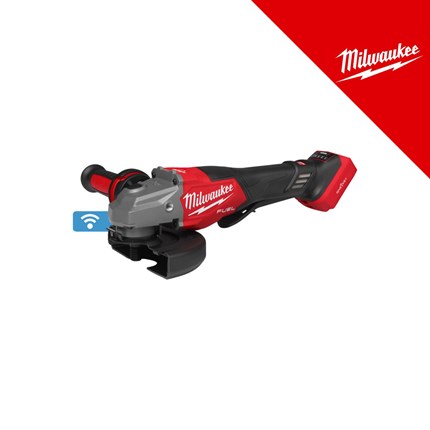 Milwaukee 18V aku kutna brusilica, variabilna i rapid stop, u x koferu bez punjača i baterija (M18FHSAGO125X-0X - 4933493419) – baterije / akumulatori