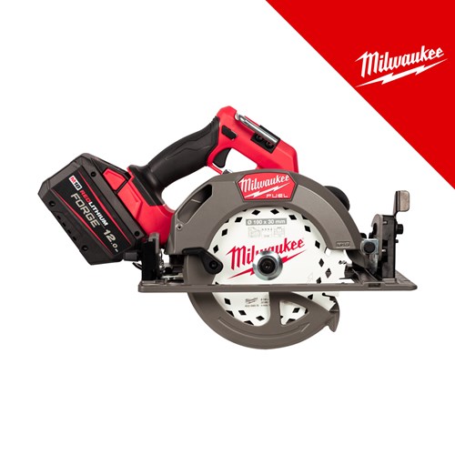 Milwaukee 18V aku cirkularna pila, u c koferu sa 1x12Ah forge i punjačem (M18FCS66GR3-121C - 4933493492) – punjači