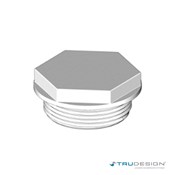 Tank Adapter Plug 1 1/2˝ BSP White