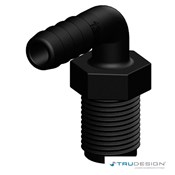 Tail 16mm  1/2˝ BSP Long Thread 90°
