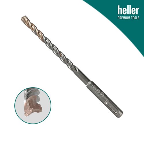Heller SDS+ TriJet svrdlo za armaturu, dugotrajno, 12x210 mm, radno 150 mm.