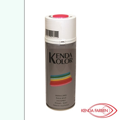 Kenda Kolor sprej boja u prozirnoj verziji od 400 ml, s logotipom Kenda Farben na dnu.