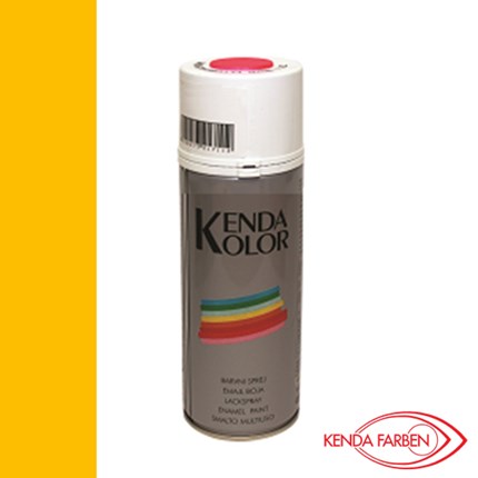 Kenda Kolor sprej boja u fluorescentnoj narančastoj boji, model 2611, zapremina 400 ml, namenjen za dekorativne i umetničke svrhe.