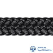 LIROS Sailmaker  Trim Line Konopi  O5mm  Crno
