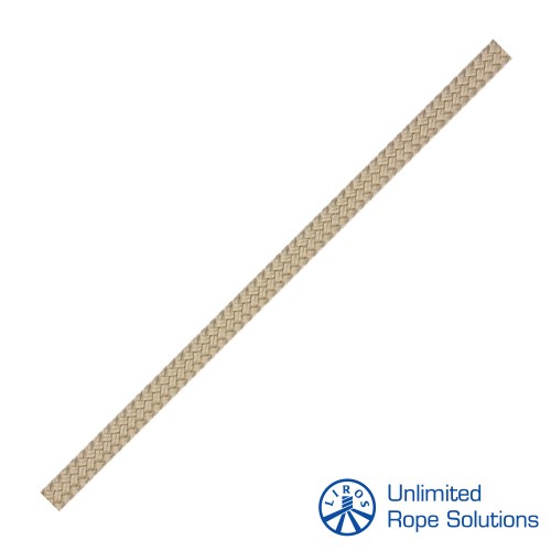 Prikazan je smeđi konop u obliku slova L, s tekstom "Unlimited Rope Solutions" u donjem desnom kutu.