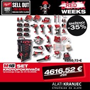 MILWAUKEE V.K. SET ZA KROVOPOKRIVAČE MAXI
