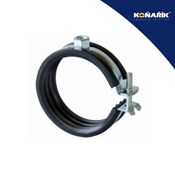 Ratio S 31 -38, (1, DN25) M8, zglobna obujmica s gumom