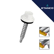 Fasadni vijak Etanco GTF 4.8x35 RAL 9010 Bijeli