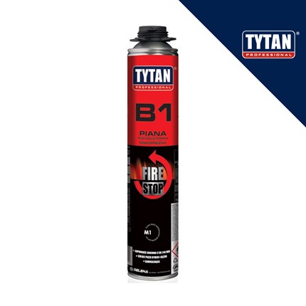 TYTAN B1 Pijana pjena za vatrootpornost, pak=750 ml, logotip TYTAN Professional.