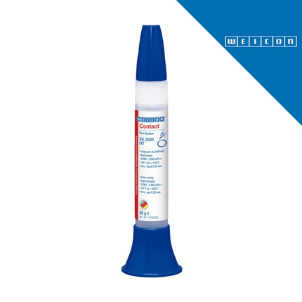 Kratki i prilagođen za SEO (alt text na img elementu):  **Alt text:** WEICON VA 2500 HT CA, visoke temperature, 30 g, [10016398]  **Opis:**  **WEICON VA 2500 HT CA, visoke temperature, 30 g, [