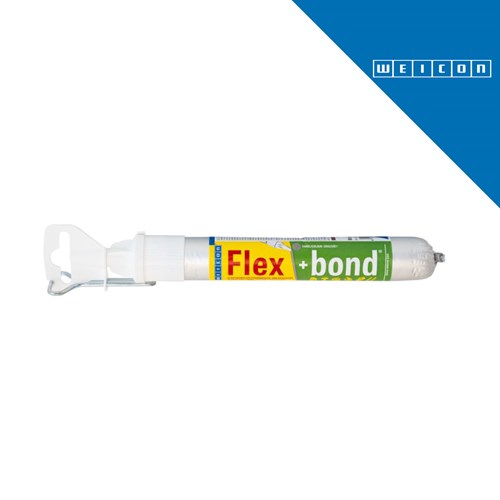 Sivi WEICON Flex + bond ljepilo-brtvilo u 85 ml cijevi za sve materijale.