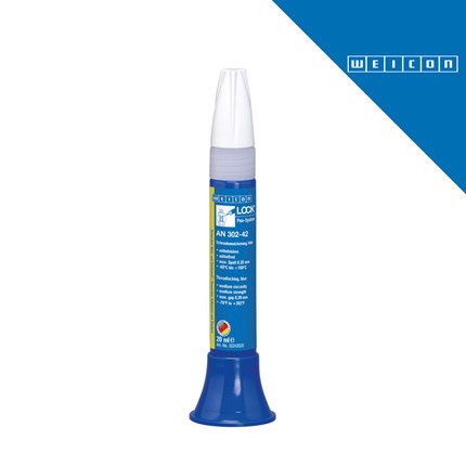 Plavi WEICONLOCK AN 302-42 pen sustav za zaštitu od korozije, 20 ml, u pakiranju od dva komada.