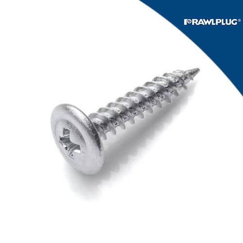 Sjajni vijak za list i drvo dimenzija 4,2x13 mm s križnim glavičkom na bijeloj pozadini.